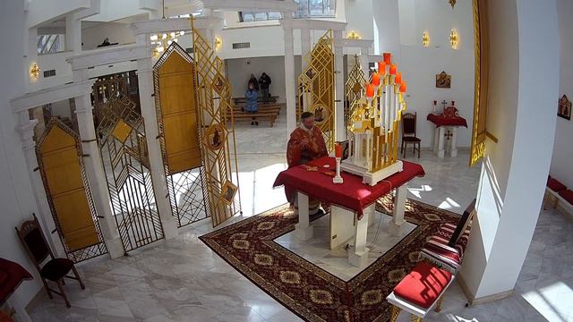 Неділя. Свята Літургія (Св. Василія Великого). [27 березня, 13:00] смотреть онлайн