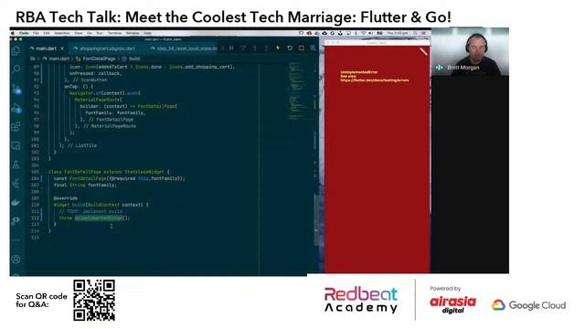 Tech Talk - Meet the Coolest Tech Marriage: Flutter & Go! смотреть онлайн