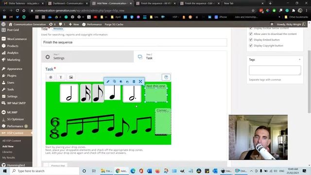 Creating a Drop and Drag game for WordPress смотреть онлайн