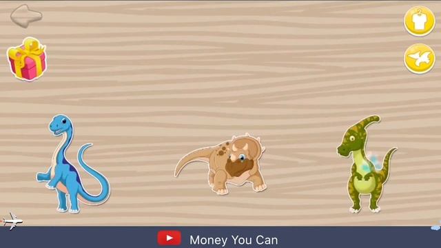 Dino Puzzle Game for Kids смотреть онлайн