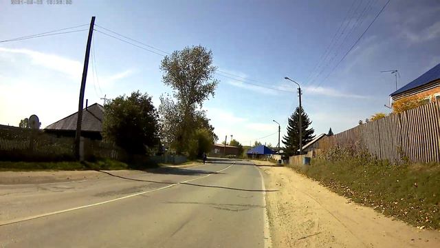 #182. 2021. Спуск с горы Копай до центра Маслянино смотреть онлайн