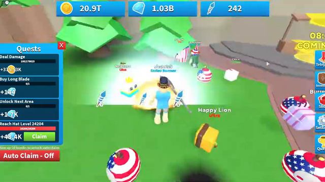 Выиграл гринкарту в США 💲 Сегодня куплю билет и полечу в Америку на ПМЖ Roblox EVENT Bomb Simulator смотреть онлайн