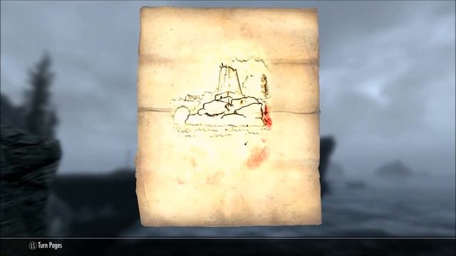 Skyrim - Treasure Map 3 Location смотреть онлайн
