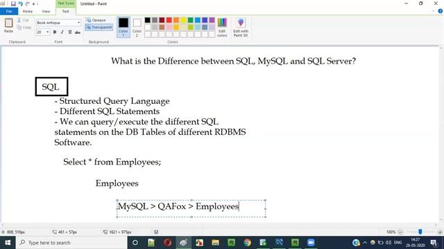 SQL Interview Question # 3 - Difference between SQL, MySQL and SQL Server смотреть онлайн