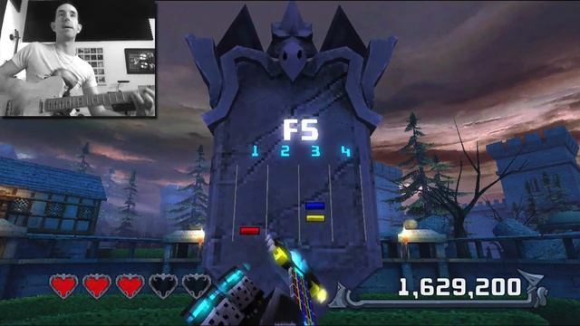 Shoot Zombies With Your Guitar! 'Rocksmith 2014' Guitarcade - Mini Game - Guitar Video Game смотреть онлайн