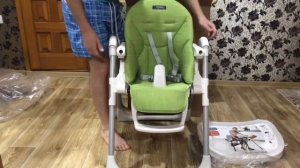 Распаковка - Стульчик для кормления Peg-Perego Prima Pappa Follow Me