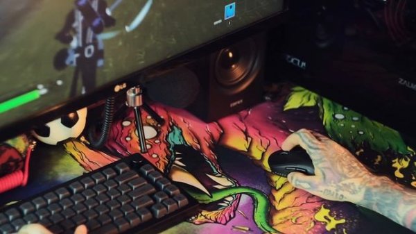 Game Mouse Ajazz aj199 (Test video)