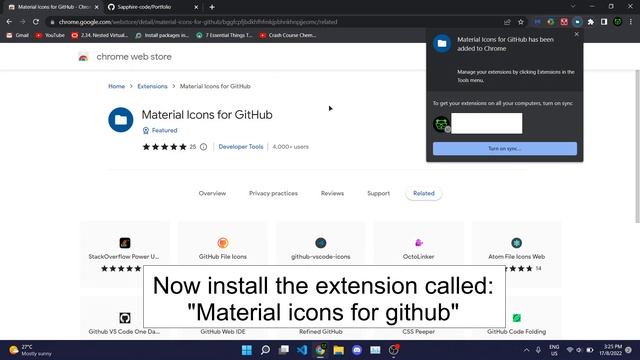 How to get material icons for GitHub смотреть онлайн