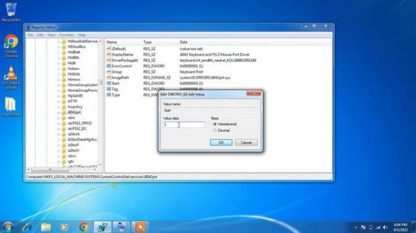 Keyboard Not Working Windows 7