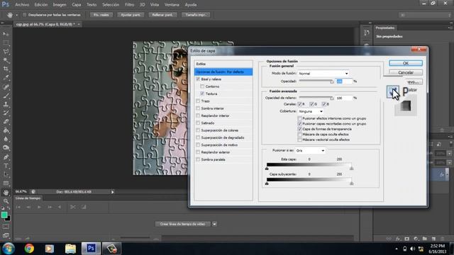 efecto puzzle para imagen/ facil de haser photoshop 2013 смотреть онлайн