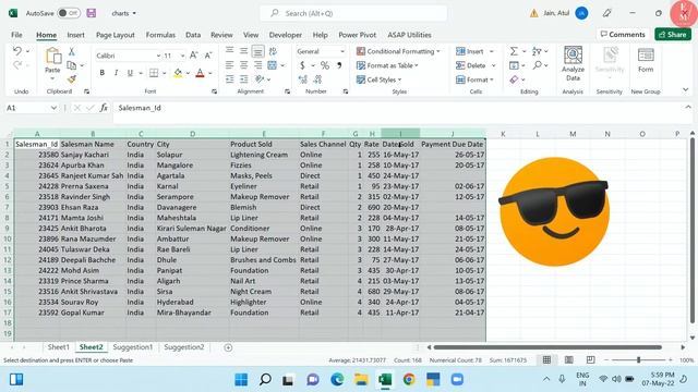 Short Video Adjust Column & Row Width 1 смотреть онлайн
