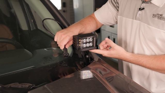 2022+ Ford Maverick F150LEDS Hood Mounted Spartan Lights Installation