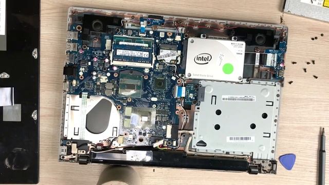 КАК РАЗОБРАТЬ НОУТБУК Lenovo Z510 \КАК ПОЧИСТИТЬ НОУТБУК Lenovo Z510 ОТ ПЫЛИ