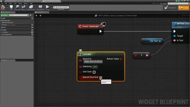 WTF Is? String: Contains Node in Unreal Engine 4 ( UE4 ) смотреть онлайн