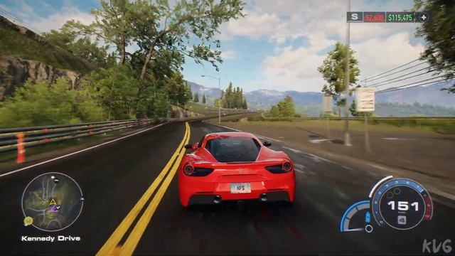 Need for Speed Unbound - Ferrari 488 GTB 2015 - Open World Free Roam Gameplay (PC UHD) [4K60FPS] смотреть онлайн