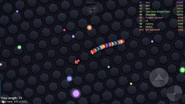 КАК ИГРАТЬ в СЛИЗАРИО (Slither.io) мультяшная игра про червяка смотреть онлайн