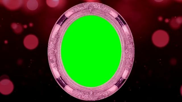 Green screen frame with background for your photo or video. смотреть онлайн