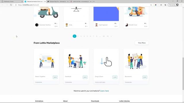 Lottie Icon Box | Element Pack PRO addon for Elementor v5 in 2020 смотреть онлайн