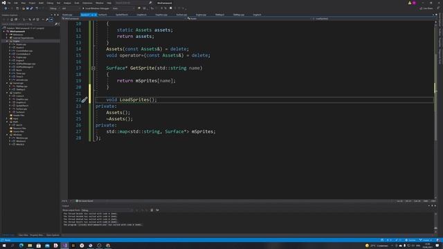 Survive the Dawn: часть 010 Singleton class, тест анимации смотреть онлайн