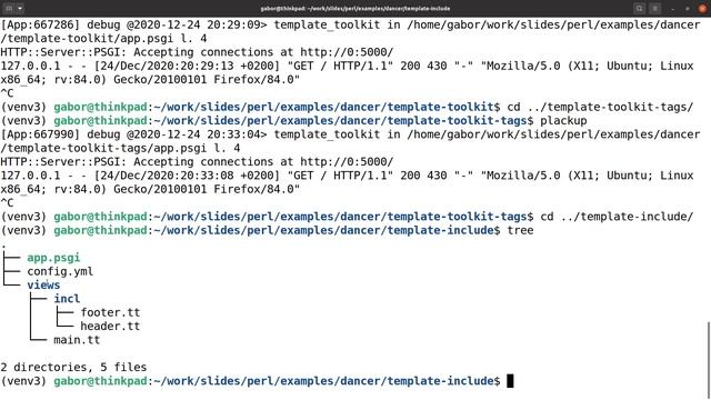 Perl Dancer Part 29: Template Toolkit смотреть онлайн