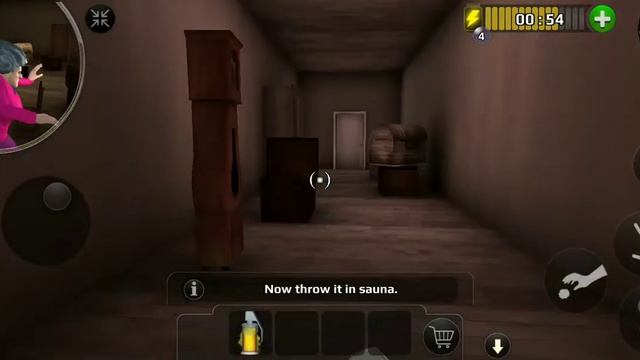 Scary Teacher 3d! - Game play #13. Stink Bomb Miss. T in Sauna Bath смотреть онлайн