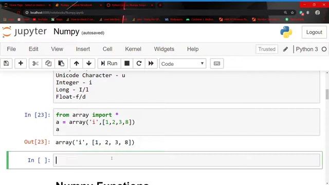 NUMPY IN PYTHON || PYTHON ONLINE WORKSHOP || VEC смотреть онлайн