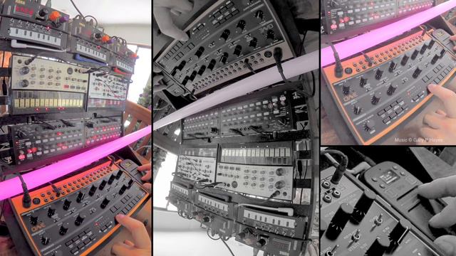 EXORCISING 2020: Analog Ambient Mood Jam on Crave, Volca Keys & Modular, NTS1 x 3, SQ1 x 2, KO2 смотреть онлайн