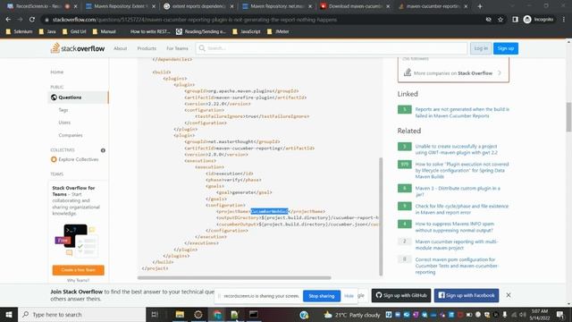 Selenium Cucumber Java BDD Framework Class 13: Report смотреть онлайн