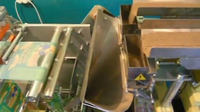 Оборудование фасовки сыпучих продуктов в пакет саше