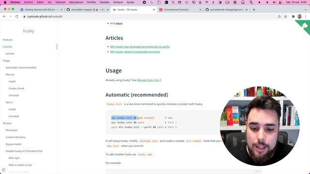 ¡Deja de subir código JAVASCRIPT con ERRORES! | Configurando el Linter, Tests y más con Husky! смотреть онлайн