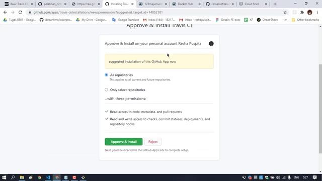 Set up CI/CD Untuk Project Laravel Menggunakan Github, Travis, dan Docker Hub смотреть онлайн