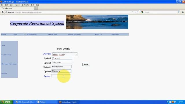 Corporate Recruitment System | Asp.net, C#.net, Final Year Project смотреть онлайн
