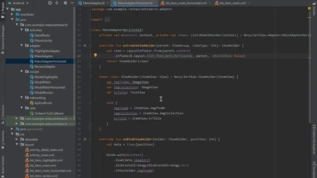 Aplikasi Restaurant dengan menggunakan API Zomato смотреть онлайн