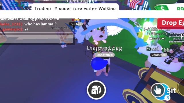 Что дают донатеры за Diamond Egg // Roblox Adopt Me // BonMi Play смотреть онлайн