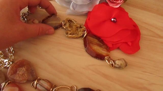 Как сделать модный кулон. украшения от КСении смотреть онлайн