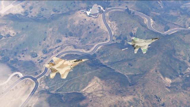 Irani Fighter jets & War Helicopters Attack on Israeli Army Convoy - Iran vs Israel War - GTA 5 смотреть онлайн