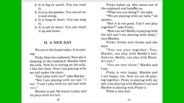 Ch. 2 A nice day - Reddy's funny stories - reading for kids смотреть онлайн