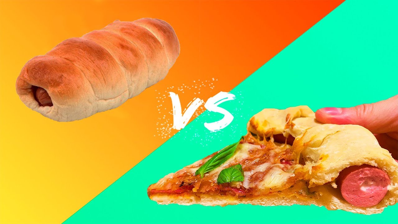 Пицца или сосиска в тесте СОСИСКА В ПИЦЦЕ за 3 МИНУТЫ смотреть онлайн