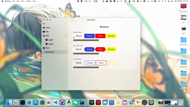 A window demo use electron like Windows 11 mica style смотреть онлайн