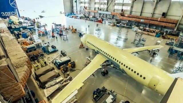 Импортозамещение в России самолет Sukhoi Superjet New SSJ с двигателем ПД 8 новости сегодня видео смотреть онлайн