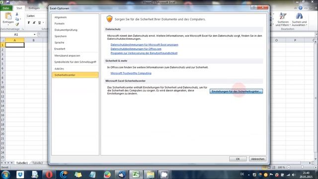 Excel 2010 - Alle Makros aktivieren смотреть онлайн