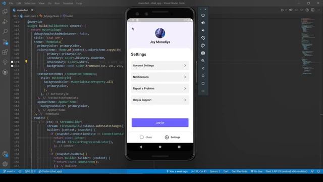 I Build Chat App in 1 Day with flutter | Firebase | Jay Moradiya смотреть онлайн