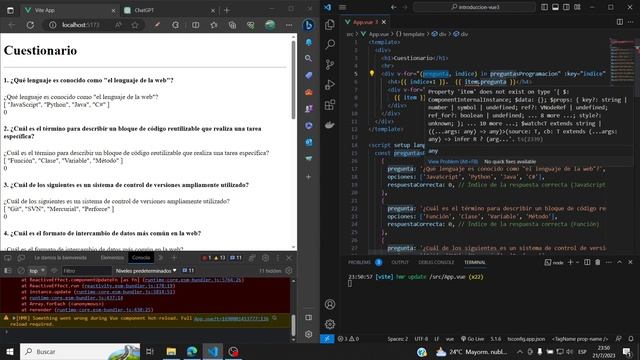 8. Ejemplo v-for anidados y v-if en vue 3 | AbiDev смотреть онлайн