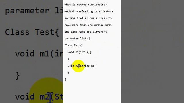 What is method overloading смотреть онлайн