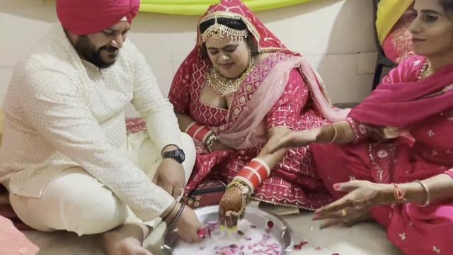 Kangana and paani Varna ceremony | ni main sass kutni funny nokjhok | the potato family смотреть онлайн