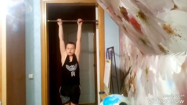 Занятия на турнике подтягивания, пресс и отжимания смотреть онлайн