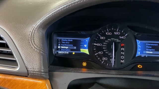 2011 - 2015 Lincoln MKX Oil Life Reset - How To Reset - Change Engine Oil Soon - Oil Change Require смотреть онлайн