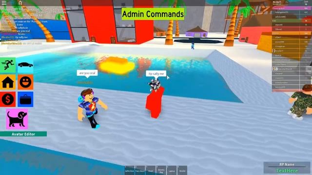 BANNING ONLINE DATERS WITH ADMIN COMMANDS! (Roblox) смотреть онлайн