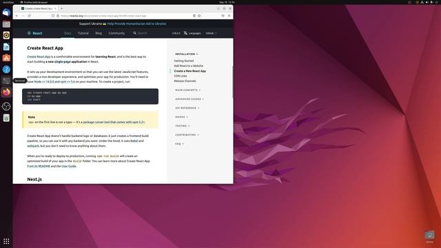 How to install reactjs in ubuntu смотреть онлайн