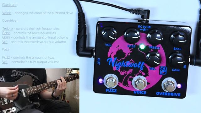 Caline - Nightwolf Fuzz / Overdrive (DCP-08) - Demo